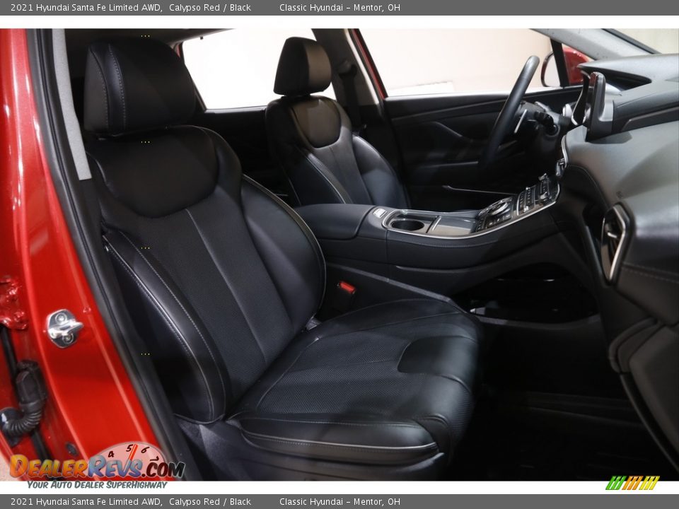 2021 Hyundai Santa Fe Limited AWD Calypso Red / Black Photo #18