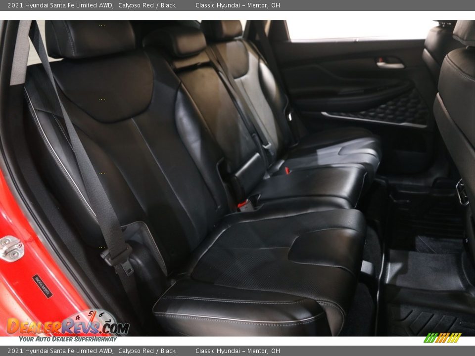 2021 Hyundai Santa Fe Limited AWD Calypso Red / Black Photo #19