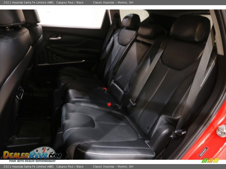2021 Hyundai Santa Fe Limited AWD Calypso Red / Black Photo #20