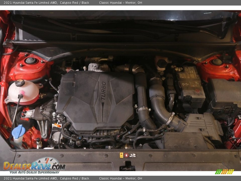 2021 Hyundai Santa Fe Limited AWD Calypso Red / Black Photo #22
