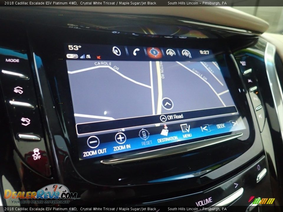 Navigation of 2018 Cadillac Escalade ESV Platinum 4WD Photo #21