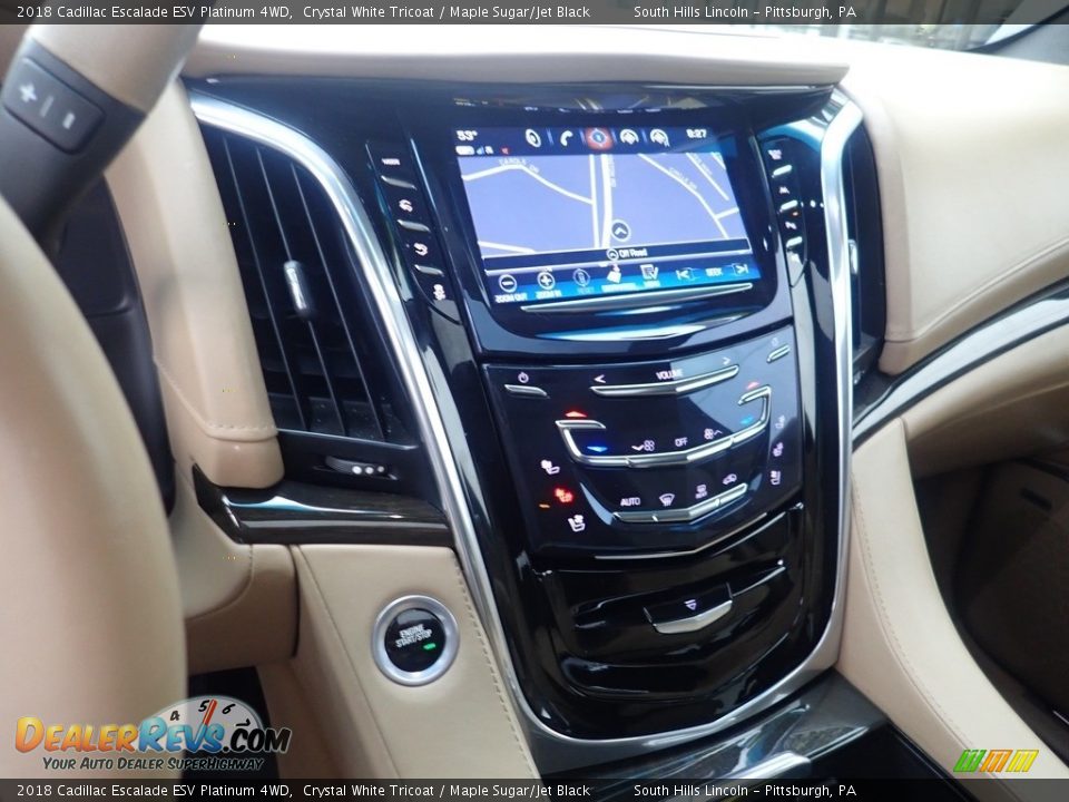 Controls of 2018 Cadillac Escalade ESV Platinum 4WD Photo #22