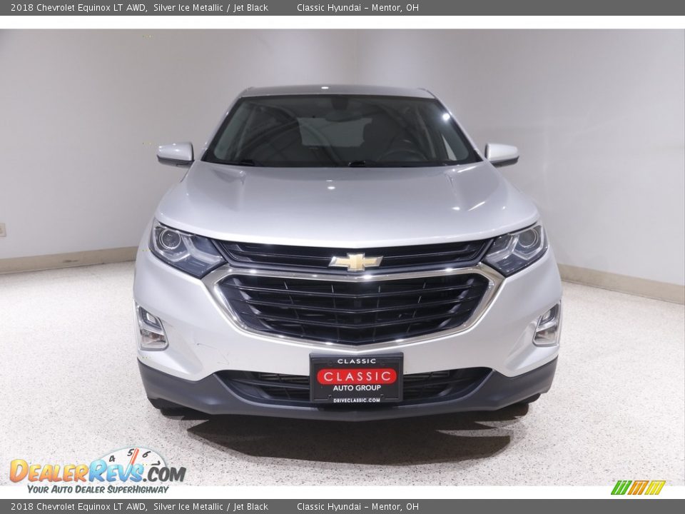 2018 Chevrolet Equinox LT AWD Silver Ice Metallic / Jet Black Photo #2