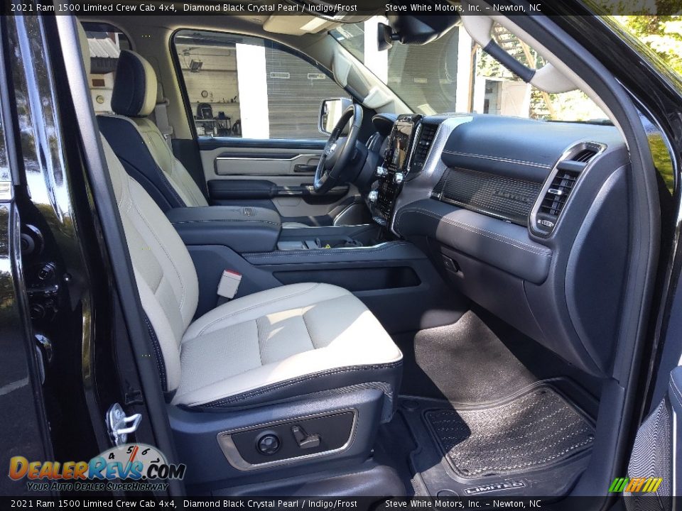 2021 Ram 1500 Limited Crew Cab 4x4 Diamond Black Crystal Pearl / Indigo/Frost Photo #21