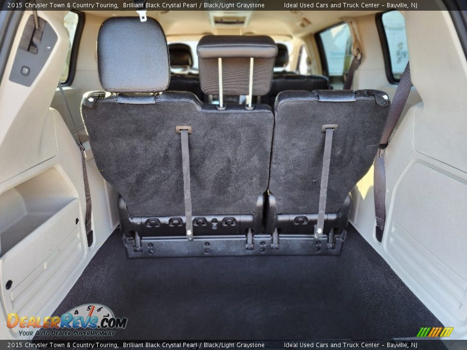 2015 Chrysler Town & Country Touring Brilliant Black Crystal Pearl / Black/Light Graystone Photo #20