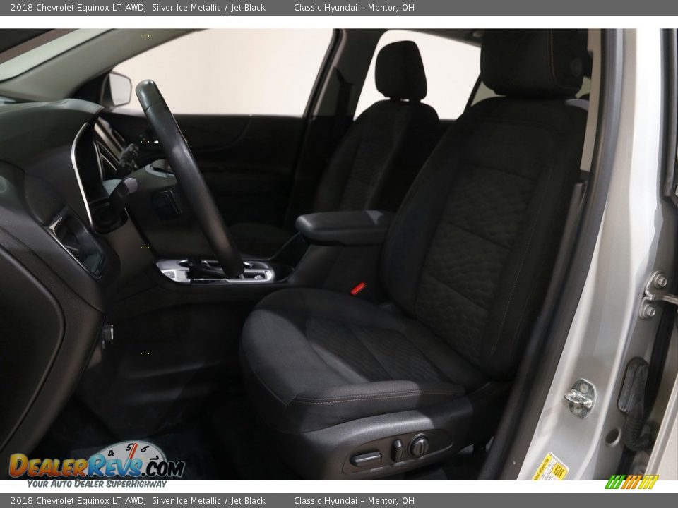 2018 Chevrolet Equinox LT AWD Silver Ice Metallic / Jet Black Photo #5