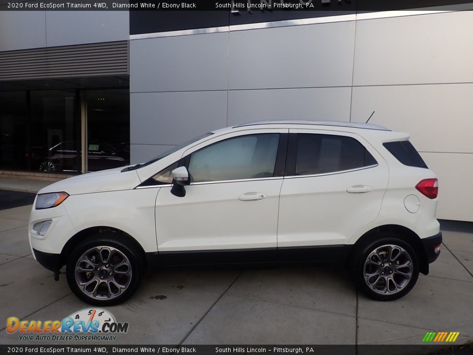 Diamond White 2020 Ford EcoSport Titanium 4WD Photo #2