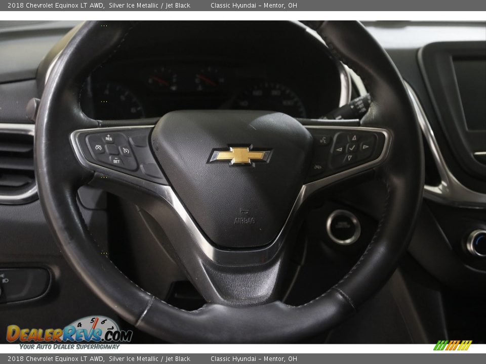 2018 Chevrolet Equinox LT AWD Silver Ice Metallic / Jet Black Photo #7