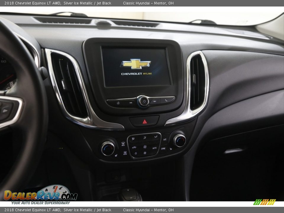 2018 Chevrolet Equinox LT AWD Silver Ice Metallic / Jet Black Photo #9