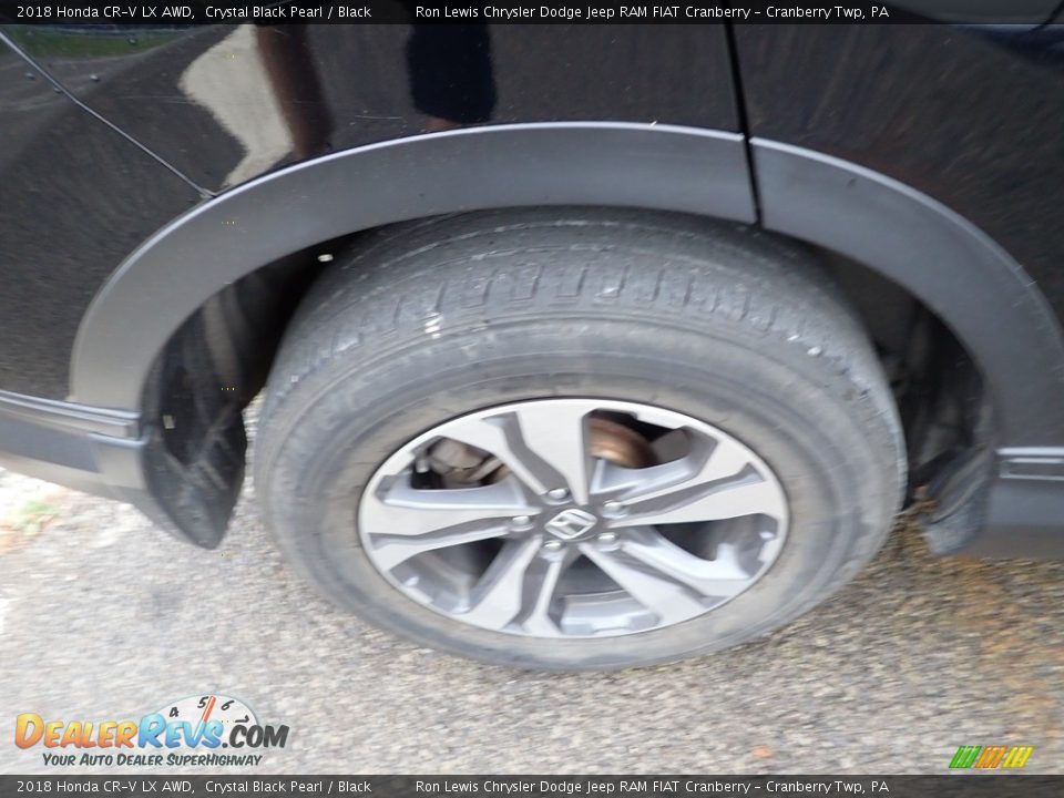 2018 Honda CR-V LX AWD Crystal Black Pearl / Black Photo #5