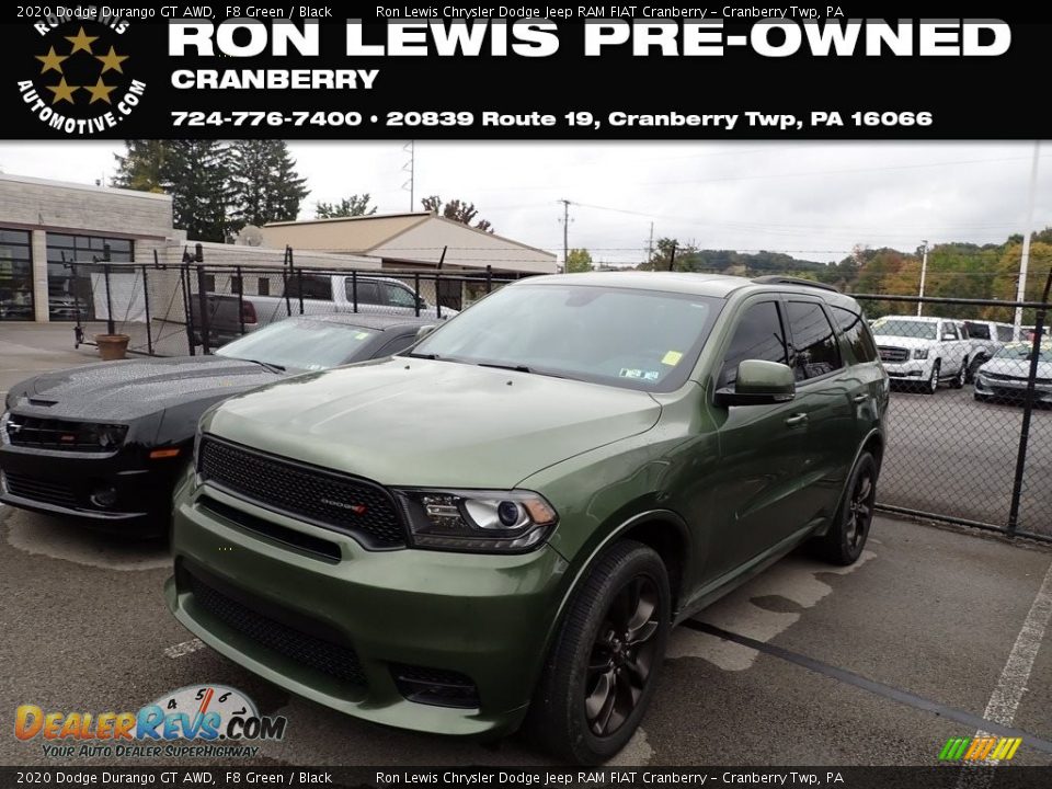 2020 Dodge Durango GT AWD F8 Green / Black Photo #1