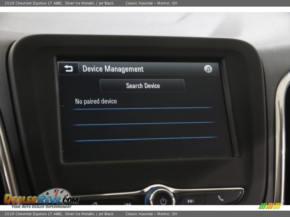 2018 Chevrolet Equinox LT AWD Silver Ice Metallic / Jet Black Photo #11
