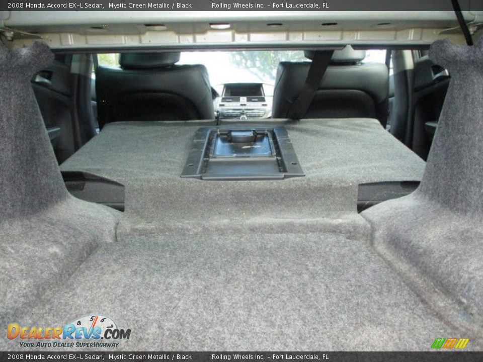 2008 Honda Accord EX-L Sedan Mystic Green Metallic / Black Photo #17