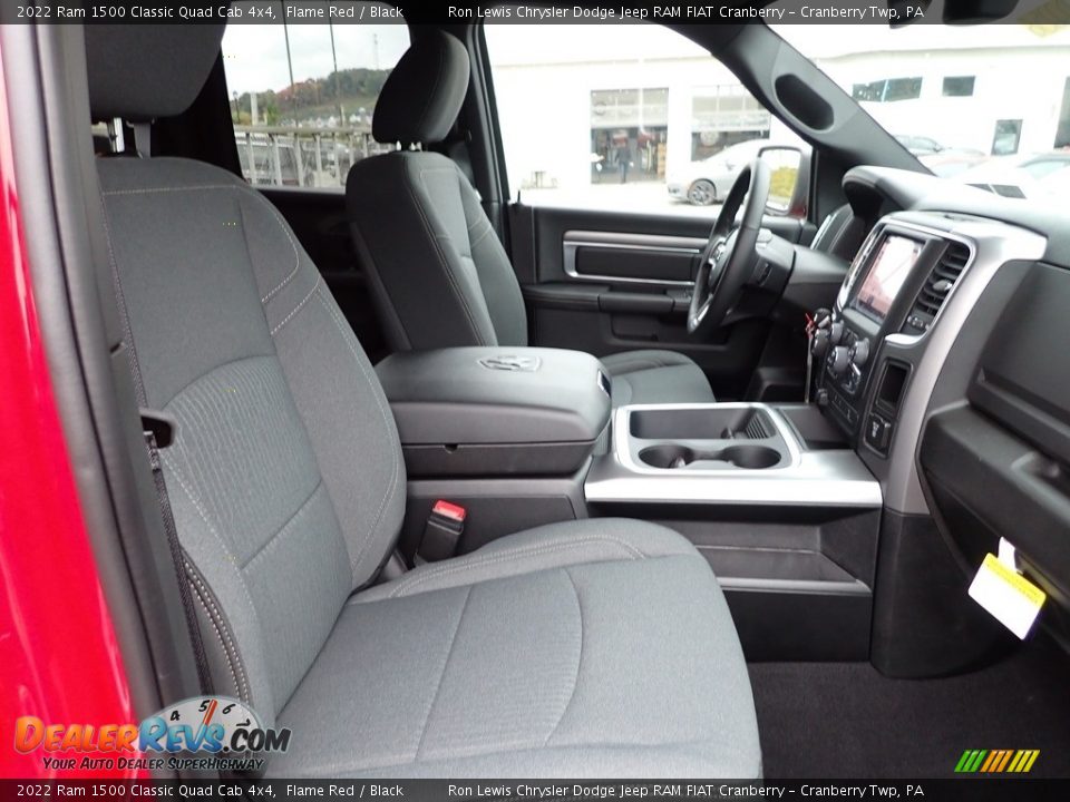 2022 Ram 1500 Classic Quad Cab 4x4 Flame Red / Black Photo #10