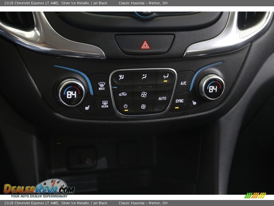 2018 Chevrolet Equinox LT AWD Silver Ice Metallic / Jet Black Photo #13