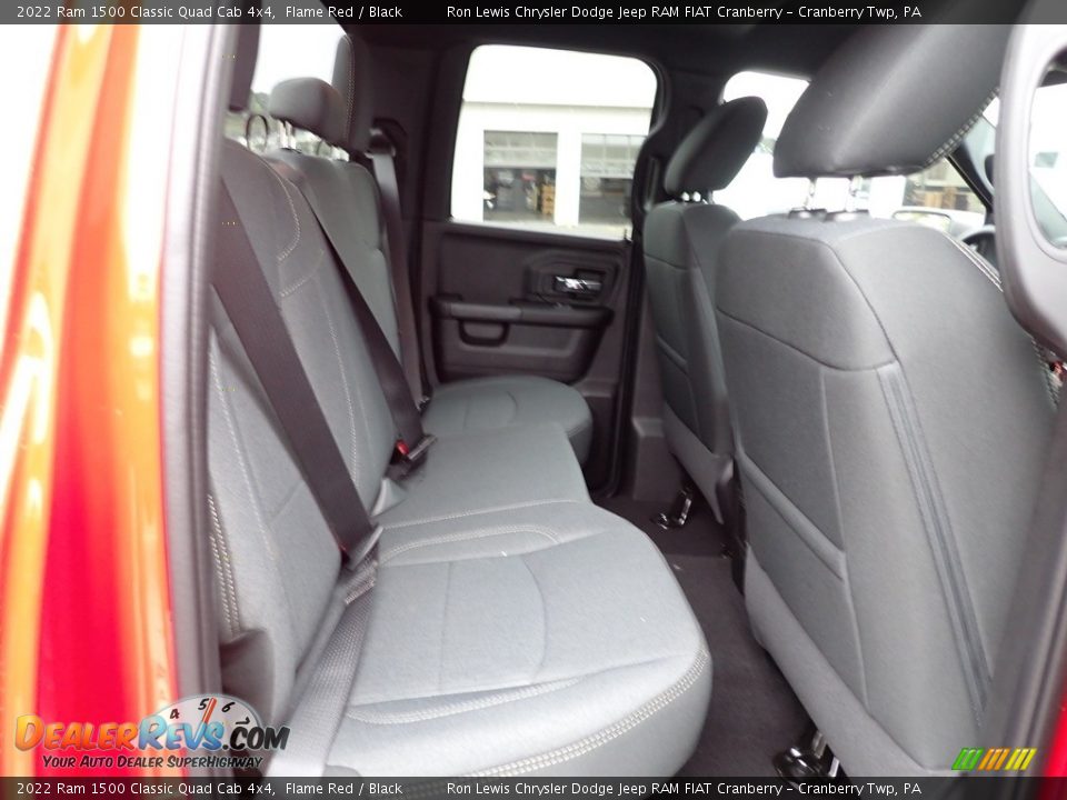 2022 Ram 1500 Classic Quad Cab 4x4 Flame Red / Black Photo #11