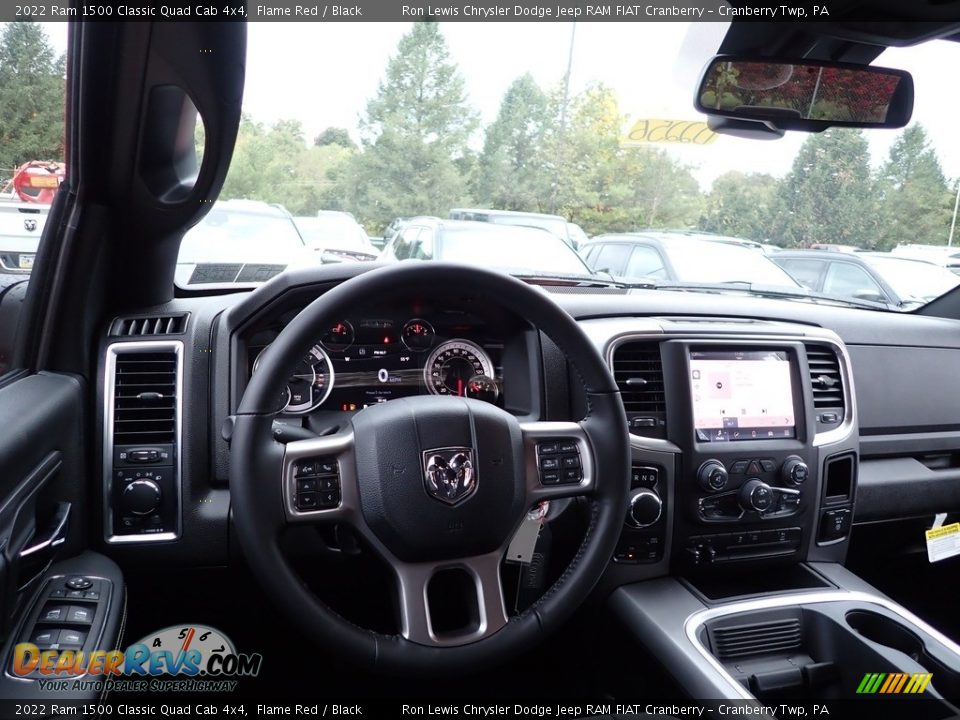 2022 Ram 1500 Classic Quad Cab 4x4 Flame Red / Black Photo #13