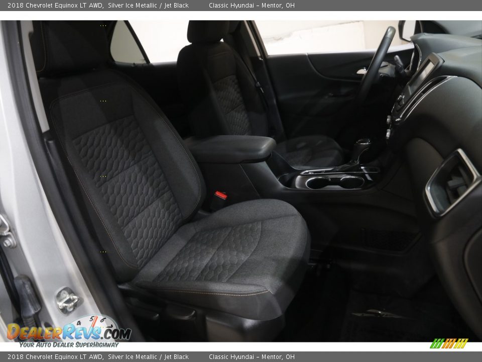 2018 Chevrolet Equinox LT AWD Silver Ice Metallic / Jet Black Photo #16