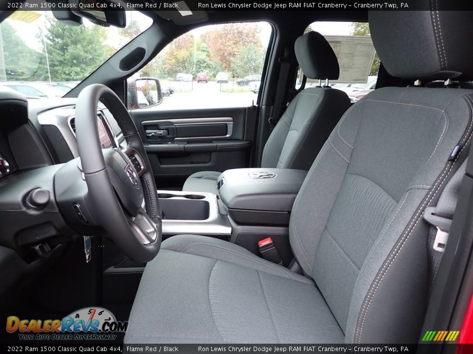 2022 Ram 1500 Classic Quad Cab 4x4 Flame Red / Black Photo #14