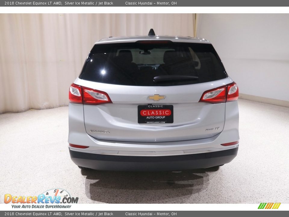 2018 Chevrolet Equinox LT AWD Silver Ice Metallic / Jet Black Photo #19