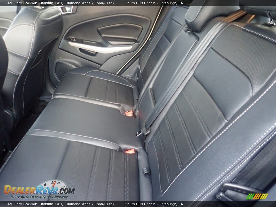 Rear Seat of 2020 Ford EcoSport Titanium 4WD Photo #15