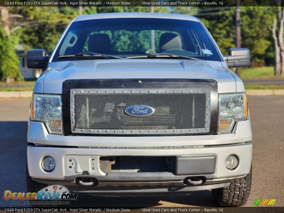 2010 Ford F150 STX SuperCab 4x4 Ingot Silver Metallic / Medium Stone Photo #3