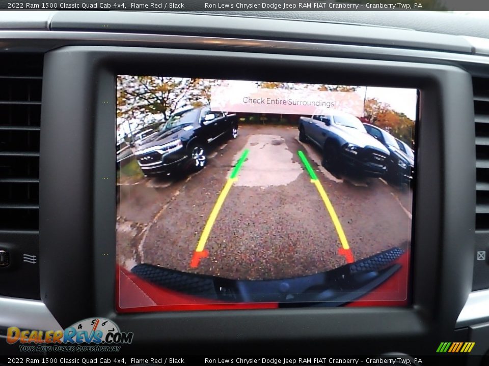 2022 Ram 1500 Classic Quad Cab 4x4 Flame Red / Black Photo #19