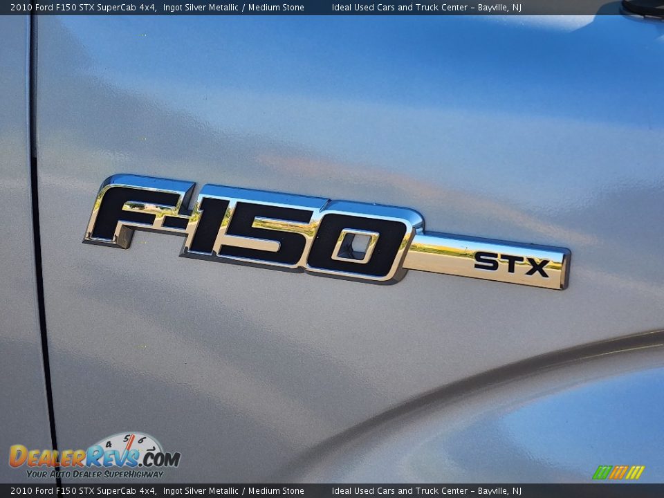 2010 Ford F150 STX SuperCab 4x4 Ingot Silver Metallic / Medium Stone Photo #10