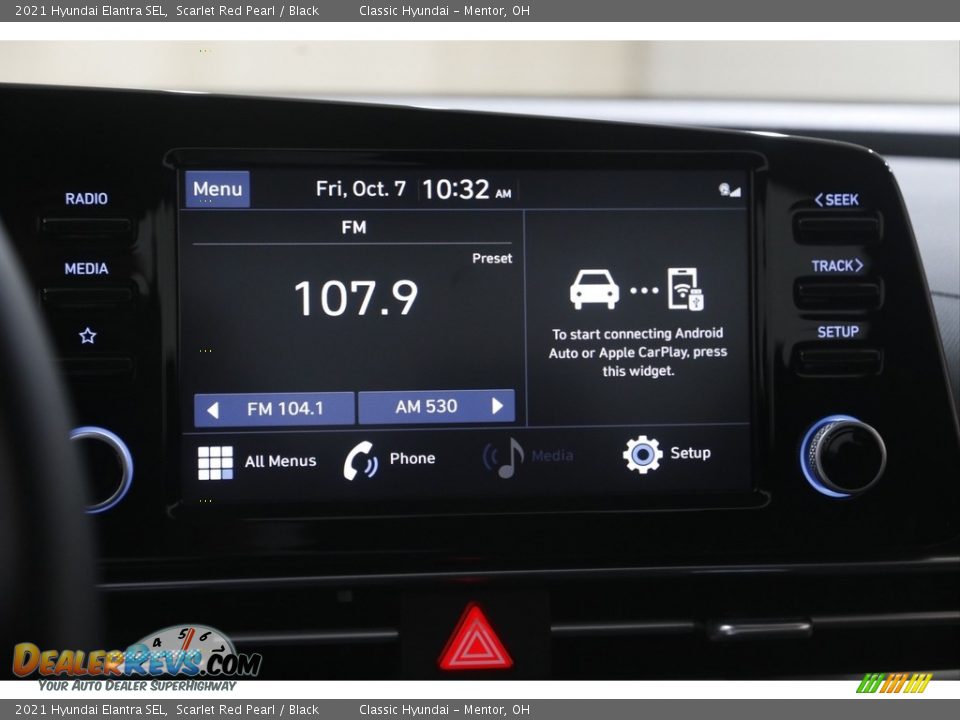 2021 Hyundai Elantra SEL Scarlet Red Pearl / Black Photo #10