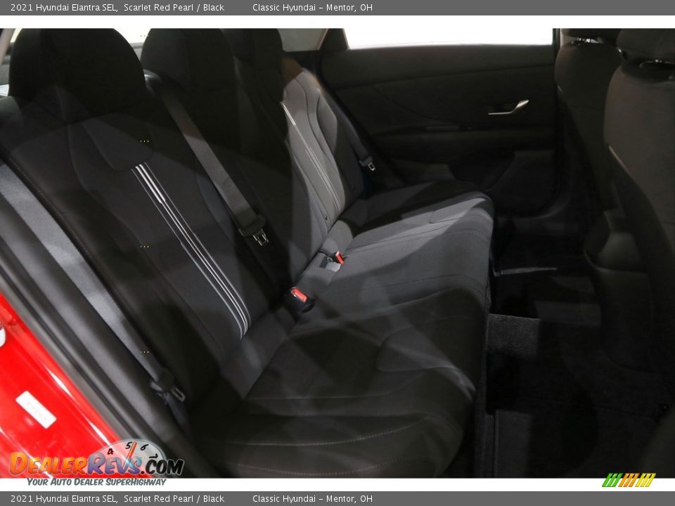 2021 Hyundai Elantra SEL Scarlet Red Pearl / Black Photo #15