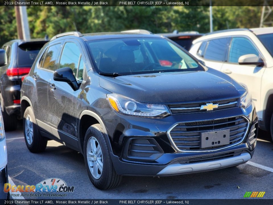 2019 Chevrolet Trax LT AWD Mosaic Black Metallic / Jet Black Photo #4