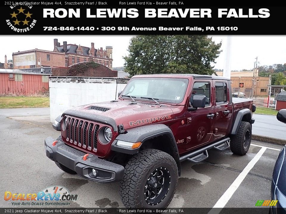 2021 Jeep Gladiator Mojave 4x4 Snazzberry Pearl / Black Photo #1