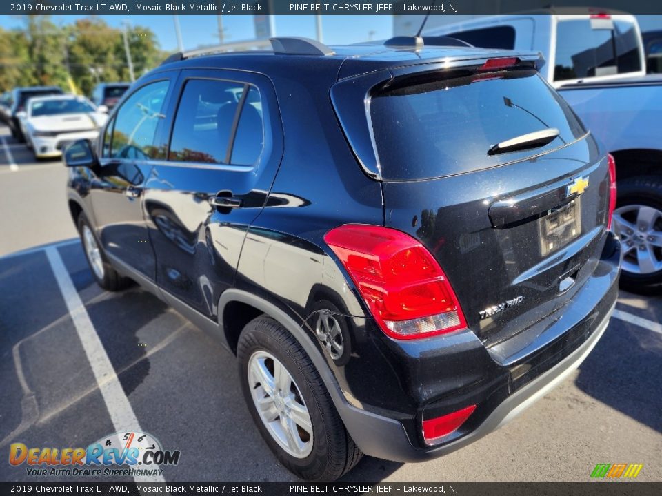 2019 Chevrolet Trax LT AWD Mosaic Black Metallic / Jet Black Photo #7