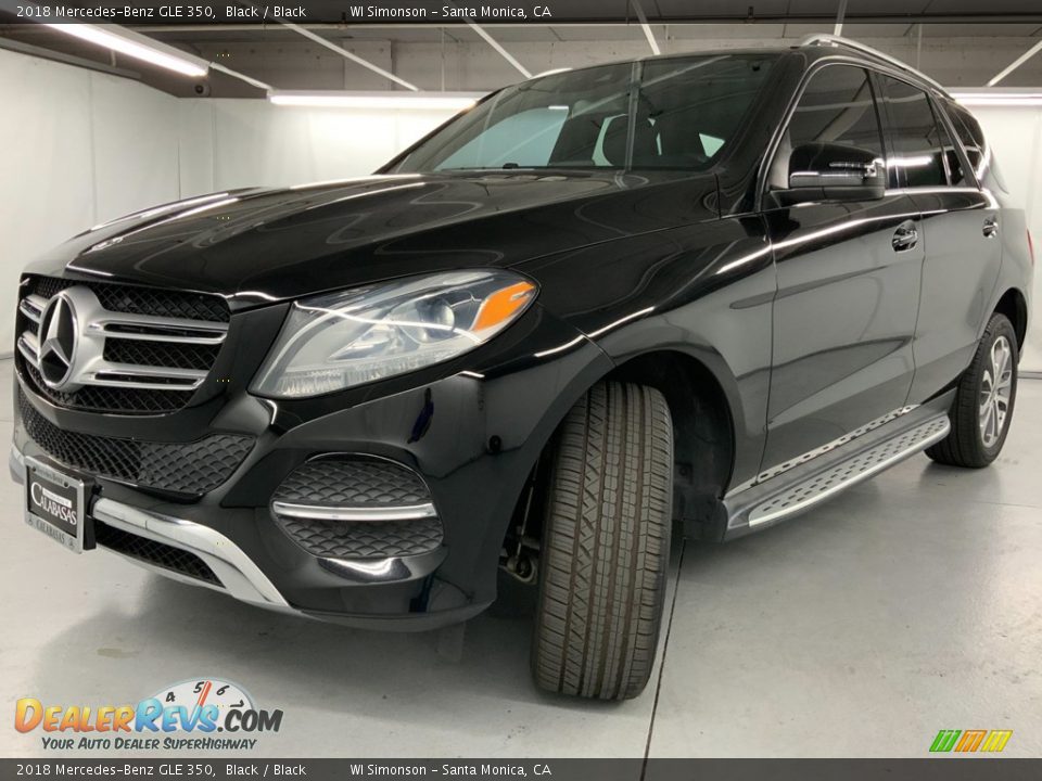 2018 Mercedes-Benz GLE 350 Black / Black Photo #14