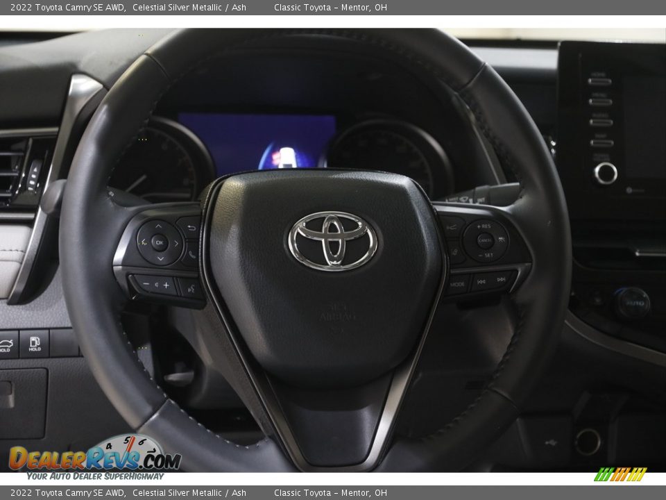 2022 Toyota Camry SE AWD Steering Wheel Photo #7