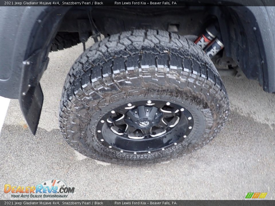 2021 Jeep Gladiator Mojave 4x4 Snazzberry Pearl / Black Photo #5