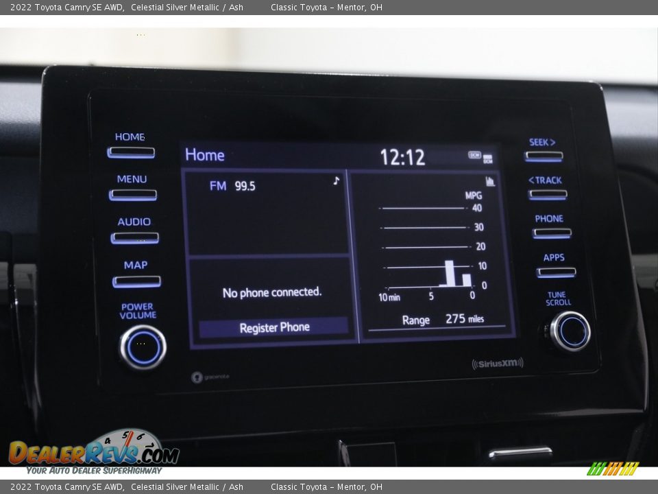 2022 Toyota Camry SE AWD Celestial Silver Metallic / Ash Photo #10