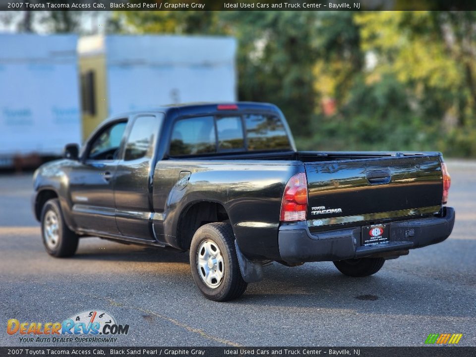 2007 Toyota Tacoma Access Cab Black Sand Pearl / Graphite Gray Photo #5