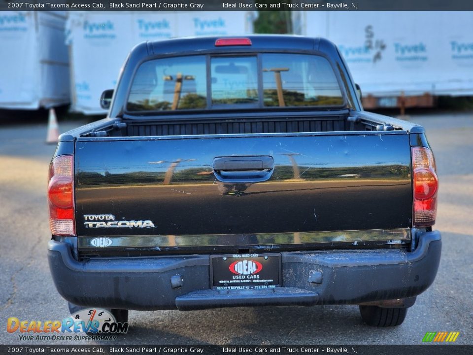 2007 Toyota Tacoma Access Cab Black Sand Pearl / Graphite Gray Photo #6