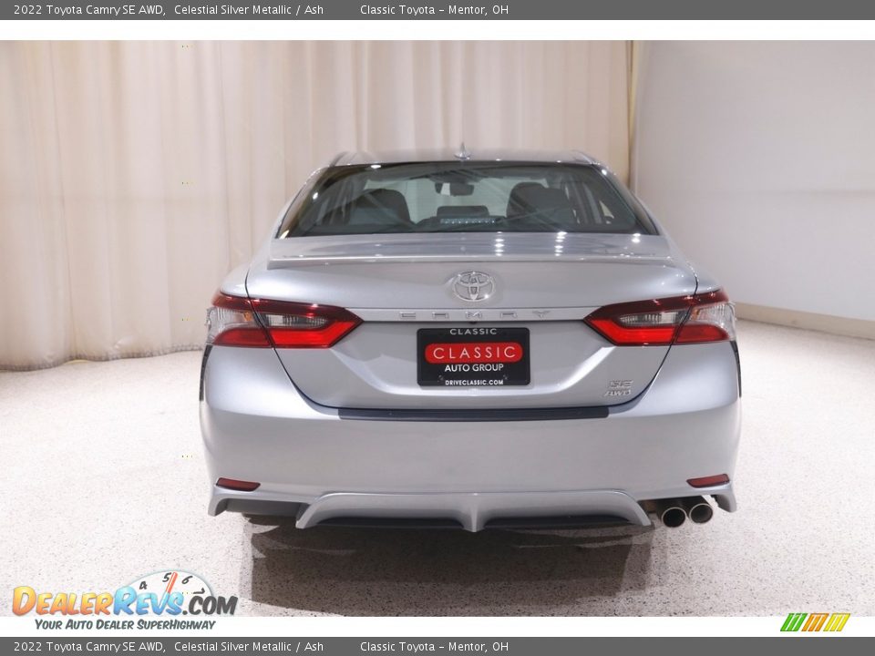 2022 Toyota Camry SE AWD Celestial Silver Metallic / Ash Photo #16