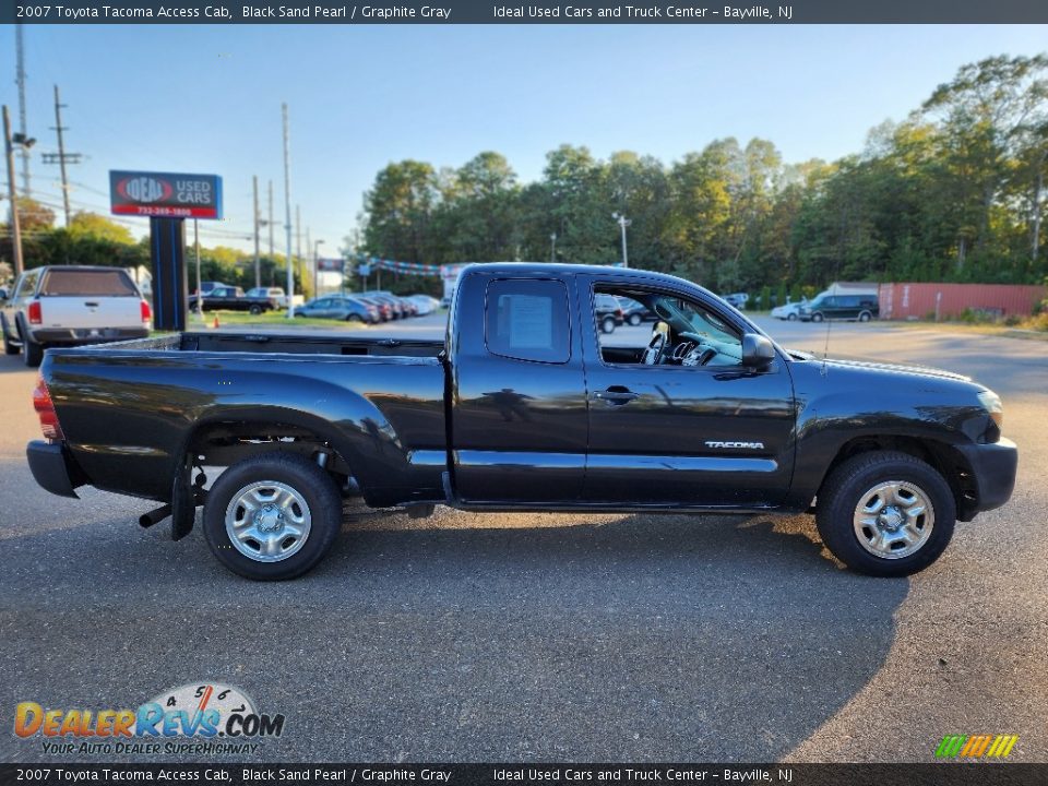 2007 Toyota Tacoma Access Cab Black Sand Pearl / Graphite Gray Photo #8