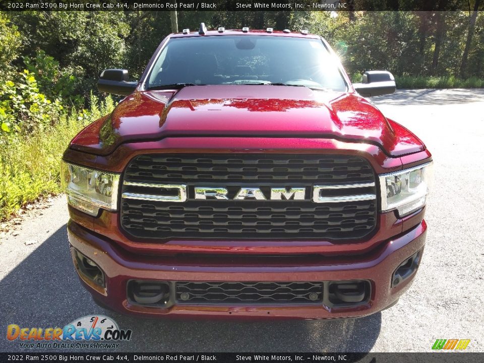 2022 Ram 2500 Big Horn Crew Cab 4x4 Delmonico Red Pearl / Black Photo #3