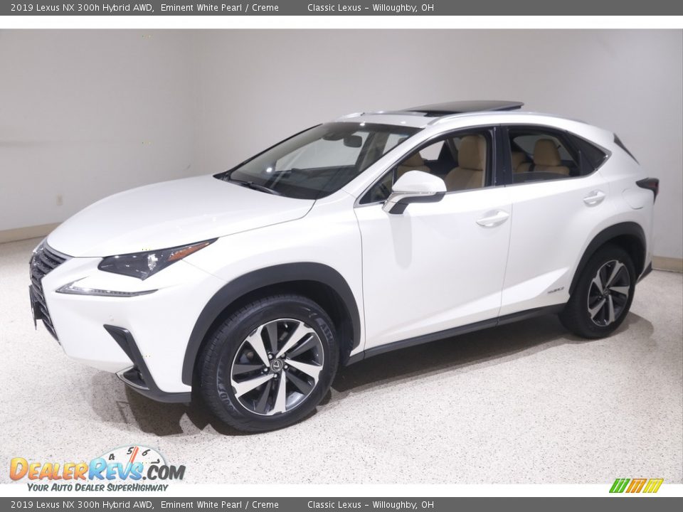 Front 3/4 View of 2019 Lexus NX 300h Hybrid AWD Photo #3