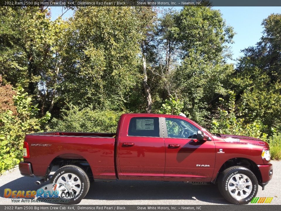 2022 Ram 2500 Big Horn Crew Cab 4x4 Delmonico Red Pearl / Black Photo #5
