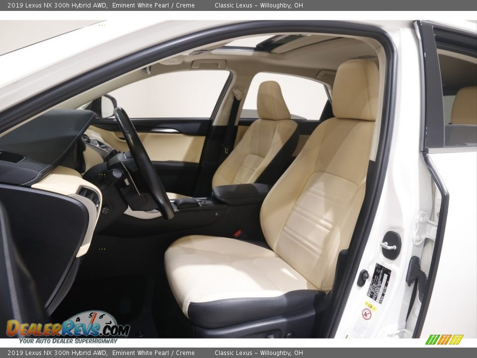 Creme Interior - 2019 Lexus NX 300h Hybrid AWD Photo #5