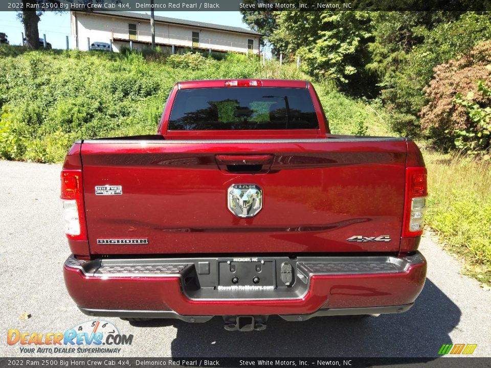 2022 Ram 2500 Big Horn Crew Cab 4x4 Delmonico Red Pearl / Black Photo #7