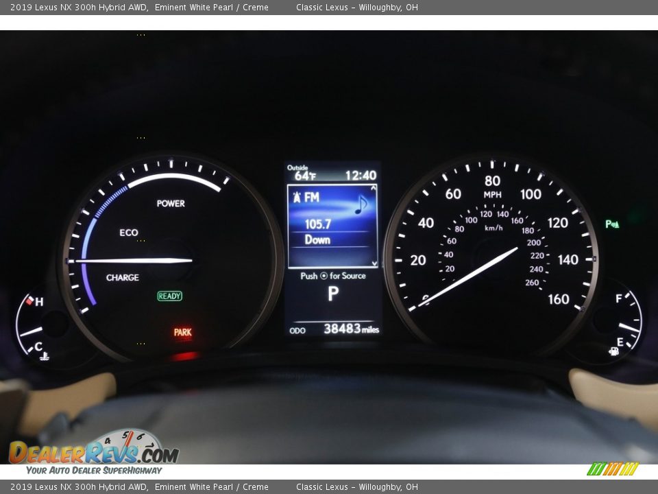 2019 Lexus NX 300h Hybrid AWD Gauges Photo #8