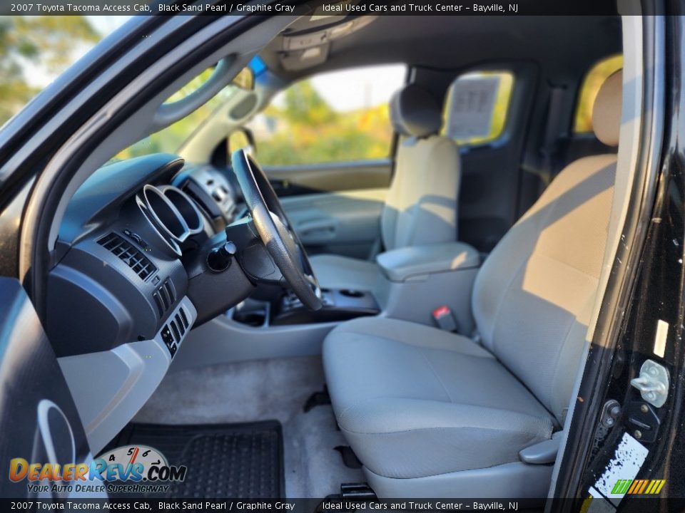 2007 Toyota Tacoma Access Cab Black Sand Pearl / Graphite Gray Photo #19