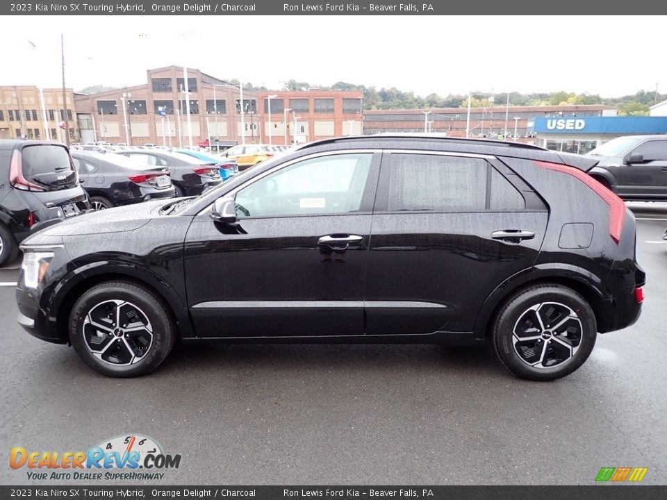 Orange Delight 2023 Kia Niro SX Touring Hybrid Photo #5