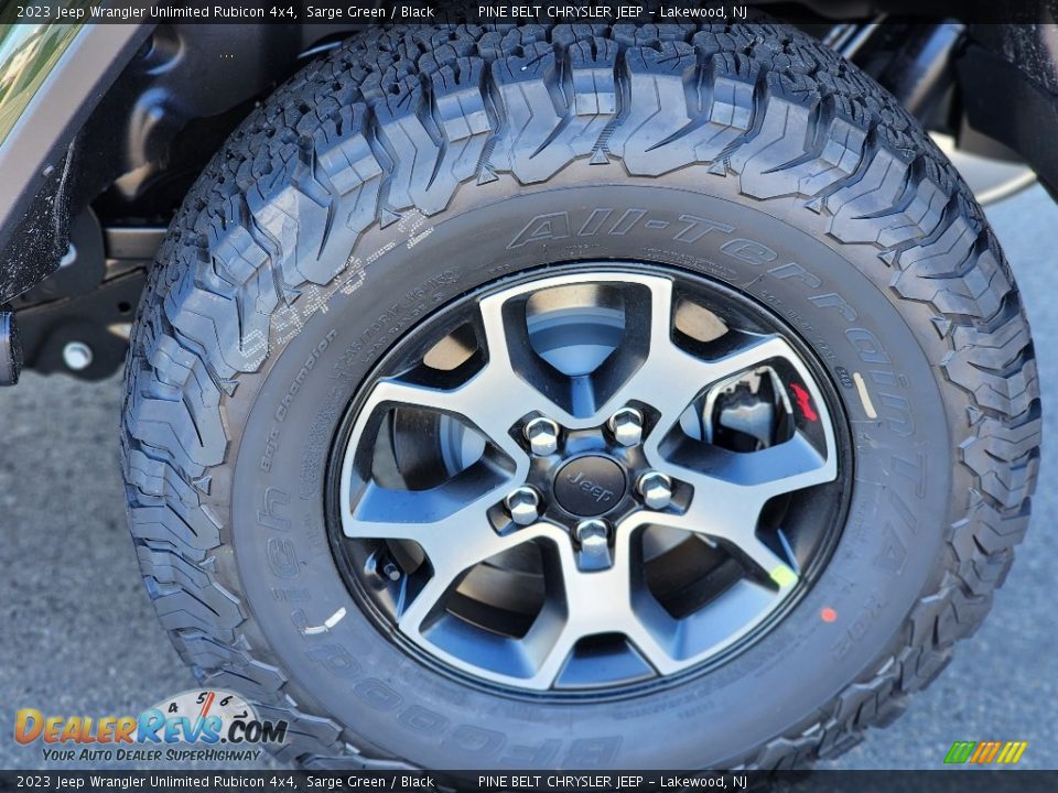 2023 Jeep Wrangler Unlimited Rubicon 4x4 Wheel Photo #6